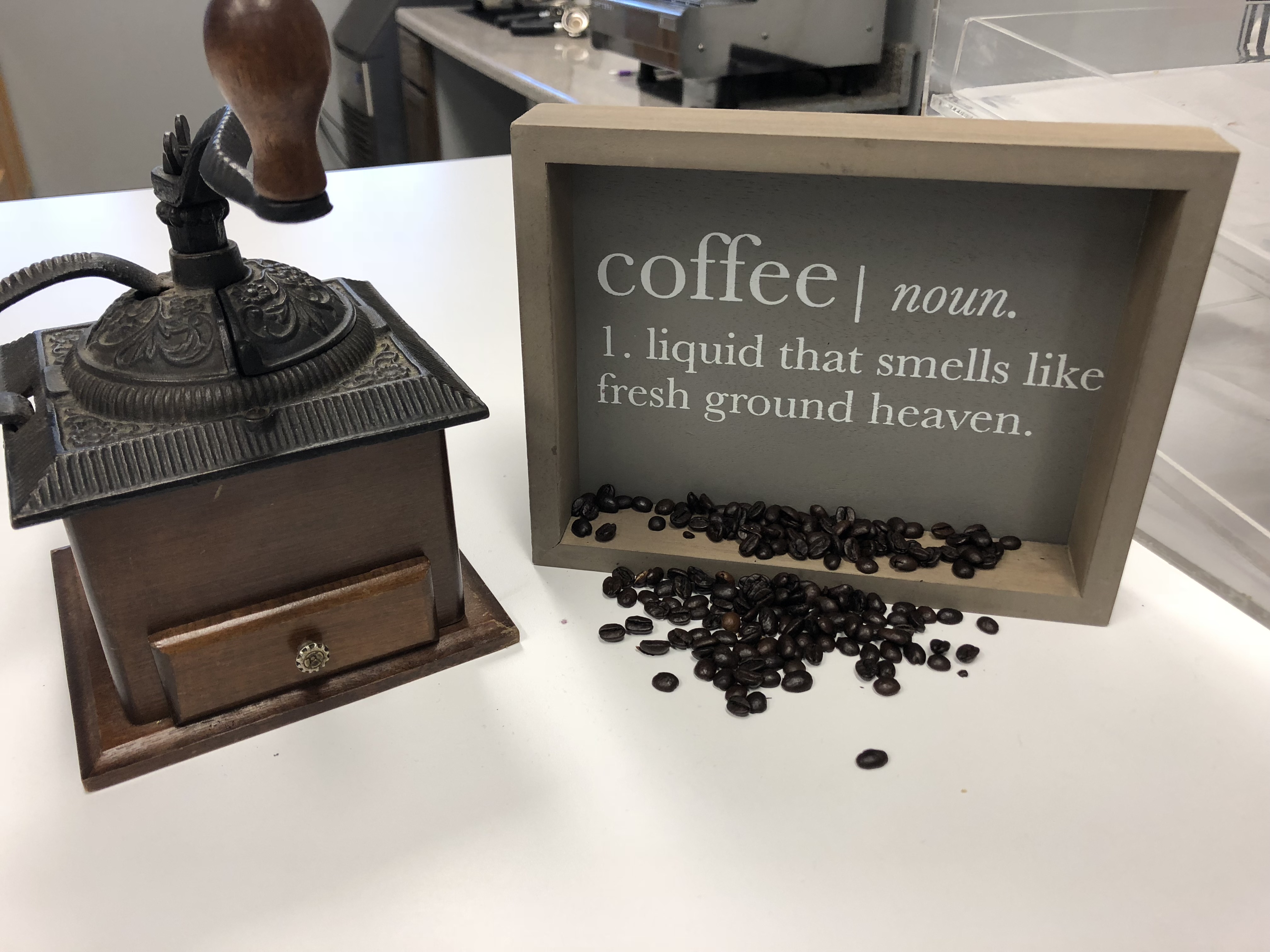 coffee - noun = good!